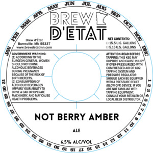 Not Berry Amber March 2023