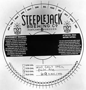Steeplejack Brewing Co West Coast India Pale Ale