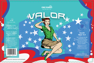 One Family Brewing Valor Pale Ale March 2023