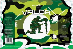 One Family Brewing Valor Pale Ale March 2023