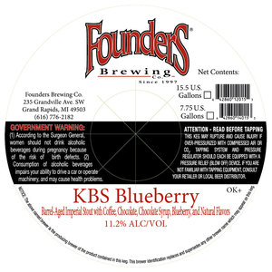 Founders Kbs Blueberry