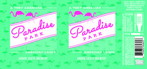 Urban South Paradise Park American Lager March 2023