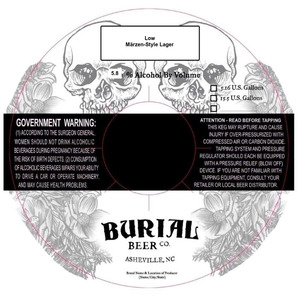 Burial Beer Co. Low March 2023