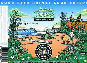 Pizza Port Brewing Co. Joys Of Summer March 2023