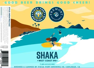 Pizza Port Brewing Co. Shaka March 2023