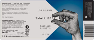 Small Beer Pale Ale March 2023