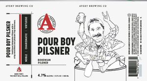 Avery Brewing Co. Pour Boy Pilsner March 2023