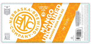 Nebraska Brewing Company Mango Unchained IPA March 2023