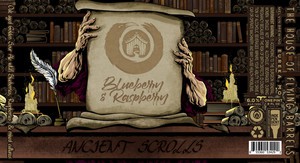 Ancient Scrolls - Blueberry & Raspberry Oak Aged Golden Sour Ale With Blueberries, Raspberries, And Mixed Cultures March 2023