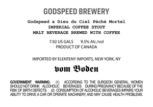 Godspeed Brewery Dieu Du Ciel Peche Mortel