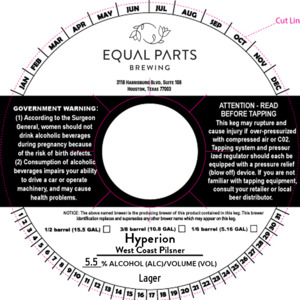 Equal Parts Brewing Hyperion