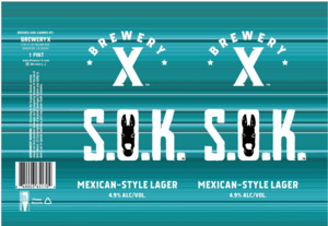 Brewery X Mexican-style Lager