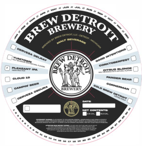 Brew Detroit Pleasant IPA