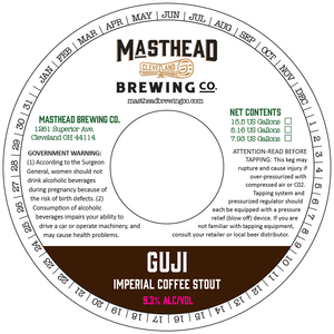 Masthead Brewing Co. March 2023