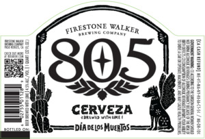 Firestone Walker Brewing Company 805 Cerveza March 2023