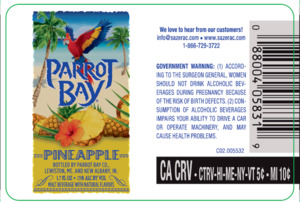 Parrot Bay Pineapple