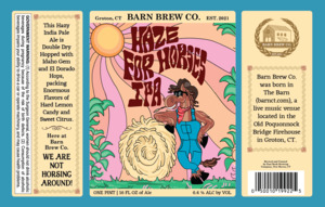 East Rock Brewing Company Haze For Horses March 2023