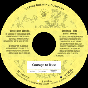 Hopfly Brewing Company Courage To Trust