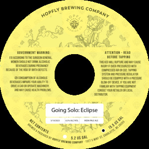 Hopfly Brewing Company Going Solo: Eclipse