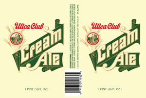 Utica Club Cream Ale March 2023