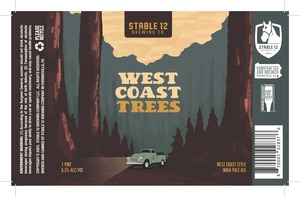 Stable 12 Brewing Company West Coast Trees March 2023