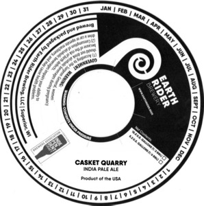 Earth Rider Brewing, LLC Casket Quarry India Pale Ale