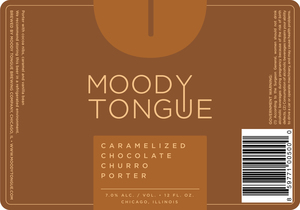 Moody Tongue Caramelized Chocolate Churro Porter