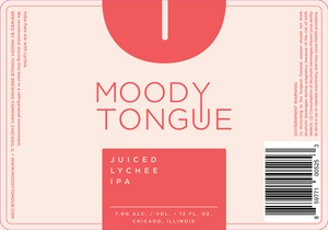 Moody Tongue Juiced Lychee IPA
