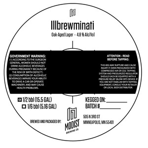 Modist Brewing Illbrewminati March 2023