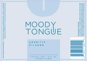 Moody Tongue Aperitif Pilsner