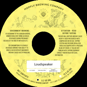 Hopfly Brewing Company Loudspeaker