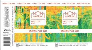 Untitled Art. Orange Peel Wit March 2023