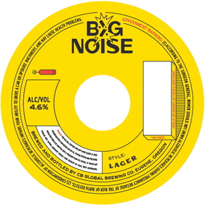 Big Noise Big Noise Lager