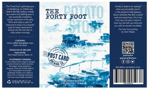 Post Card Brewing Co. The Forty Foot April 2023