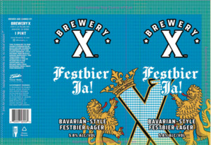 Brewery X Festbier, Ja!