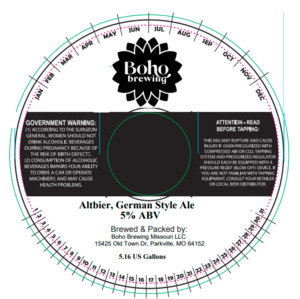 Altbier German Style Ale March 2023