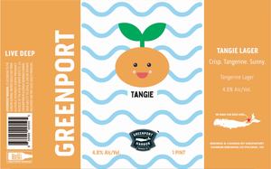 Greenport Harbor Brewing Co. Tangie Lager March 2023