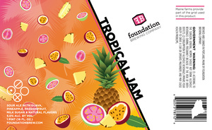 Foundation Brewing Company Tropical Jam