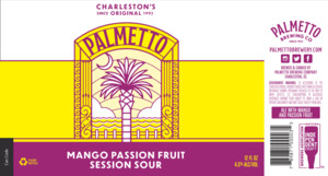 Palmetto Brewing Co Mango Passion Fruit Session Sour