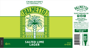 Palmetto Brewing Co Salted Lime Lager