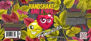 Fenwick Farms Brewing Company Handshake And A Hug Raspberry Lemonade Ale