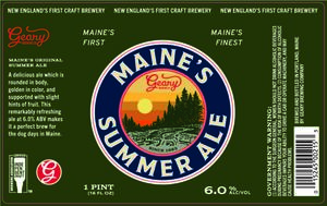 Geary Brewing Co Maine's Summer Ale April 2023