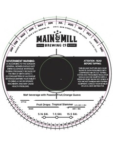 Main & Mill Fruit Drops: Tropical Slammer April 2023