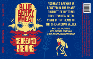 Redbeard Brewing Blueberry Wheat March 2023