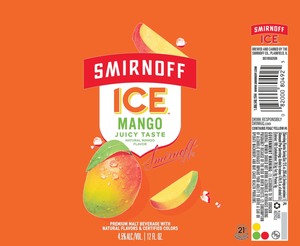 Smirnoff Ice Mango March 2023