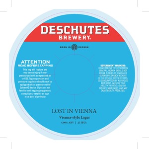 Deschutes Brewery Lost In Vienna