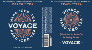 Voyage Hard Iced Tea Peach And Tea