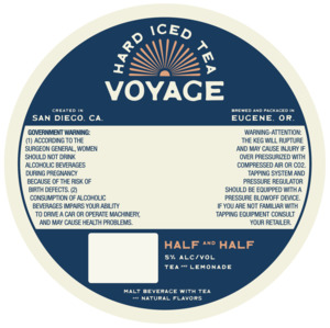 Voyage Hard Iced Tea Half And Half