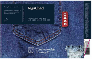 Commonwealth Brewing Co Gigachad March 2023