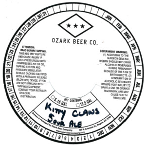 Ozark Beer Company Kitty Claws